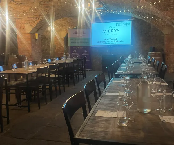 A wonderful evening of wine tasting at Averys Wine Cellars